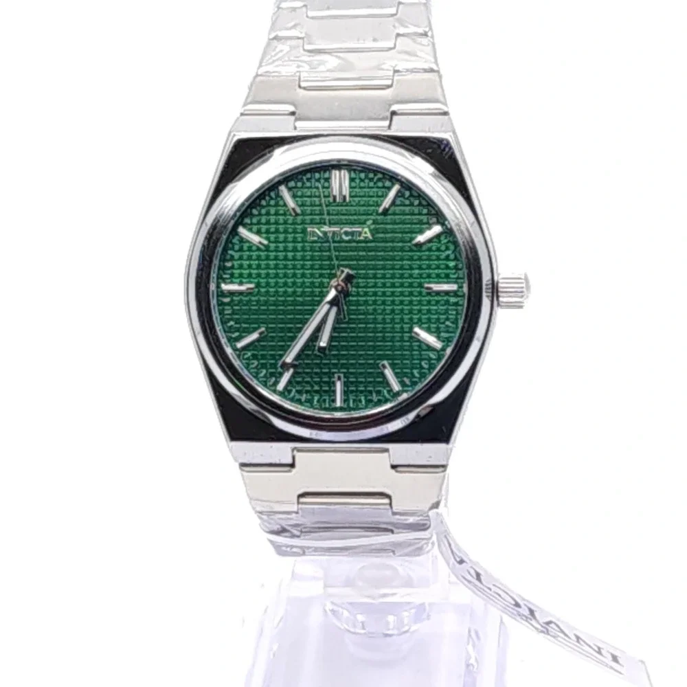Invicta Celestial 69405 Men's Watch Green Dial Steel 40mm Quartz New